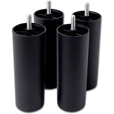 IPEA 4X Möbelfüße für Möbel und Sofas aus Kunststoff – Höhe 19 cm – Made in Italy – Set mit 4 Füßen für Sessel und Möbel – Minimal – Schraubbare Füße mit Schraube 10 m – Beine Farbe Schwarz IPEA 4X Möbelfüße für Möbel und Sofas aus Kunststoff – Höhe 19 cm – Made in Italy – Set mit 4 Füßen für Sessel und Möbel – Minimal – Schraubbare Füße mit Schraube 10 m – Beine Farbe Schwarz