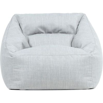 Icon Natalia Outdoor Sitzsack Sessel für Erwachsene, Grau, Stoff für Drinnen und Draußen, Riesen Sitzsack mit Füllung, Bequemer Sessel, Garten, Terrasse, Lounge, Wohnzimmer Möbel Icon Natalia Outdoor Sitzsack Sessel für Erwachsene, Grau, Stoff für Drinnen und Draußen, Riesen Sitzsack mit Füllung, Bequemer Sessel, Garten, Terrasse, Lounge, Wohnzimmer Möbel