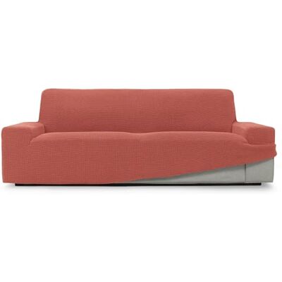 SOFASKINS ® super elastischer überzug, Sofabezug 3 sitzer, atmungsaktiv, bequem und langlebig, Sofa überzug, Einfach anzubringen, Maße (180-230Cm), Farbe Koralle SOFASKINS ® super elastischer überzug, Sofabezug 3 sitzer, atmungsaktiv, bequem und langlebig, Sofa überzug, Einfach anzubringen, Maße (180-230Cm), Farbe Koralle