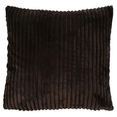Gözze Kissenbezug-Set - Mikrofaser, 50x50 cm, Dunkelbraun Gözze Kissenbezug-Set - Mikrofaser, 50x50 cm, Dunkelbraun