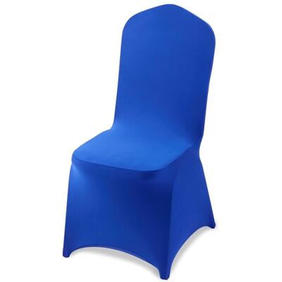 VEVOR Stuhlhussen Stuhlbezug 50 STK. waschbarer & Abnehmbarer Stuhlüberzug aus Polyester-Spandex für Hochzeitsfeiern Esszimmerbankette Restaurant, passend für Stühle (51 x 45 x 95 cm) Königsblau VEVOR Stuhlhussen Stuhlbezug 50 STK. waschbarer & Abnehmbarer Stuhlüberzug aus Polyester-Spandex für Hochzeitsfeiern Esszimmerbankette Restaurant, passend für Stühle (51 x 45 x 95 cm) Königsblau