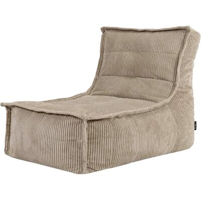 Icon Dolce Sitzsack-Liege für Erwachsene, Hellbraun, Flauschiger Cordstoff, Riesen Sitzsack Cord mit Füllung, Bean Bag Chair, Bequemer Sessel Wohnzimmer, Lounge, Schlafzimmer, Büro Icon Dolce Sitzsack-Liege für Erwachsene, Hellbraun, Flauschiger Cordstoff, Riesen Sitzsack Cord mit Füllung, Bean Bag Chair, Bequemer Sessel Wohnzimmer, Lounge, Schlafzimmer, Büro