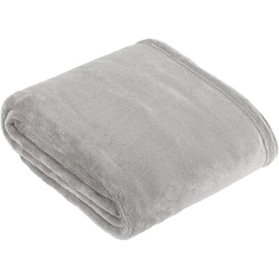 furn. Harrow Fleece Überwurf – seidig weiche leichte Flanelldecke für Bett oder Sofa (Grau – 140x180cm) furn. Harrow Fleece Überwurf – seidig weiche leichte Flanelldecke für Bett oder Sofa (Grau – 140x180cm)
