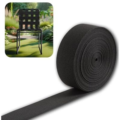 IPEA Elastischer Gurt Gummiband für Gartenmöbel, Strandliegen, Sessel, Schaukeln, Sofas, Lounges, Polstermöbel – 10 Meter – Zugband für Rückenlehnen – 50 mm – Schwarz IPEA Elastischer Gurt Gummiband für Gartenmöbel, Strandliegen, Sessel, Schaukeln, Sofas, Lounges, Polstermöbel – 10 Meter – Zugband für Rückenlehnen – 50 mm – Schwarz