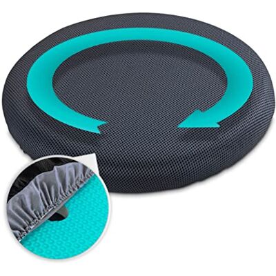 Maximex Gel Drehkissen Mod. Komfort 360° drehbares ergonomisches Kissen mit Aussparung für druckentlastenden Sitzkomfort Rückenschonung Maße und Farbe am Ende Maximex Gel Drehkissen Mod. Komfort 360° drehbares ergonomisches Kissen mit Aussparung für druckentlastenden Sitzkomfort Rückenschonung Maße und Farbe am Ende