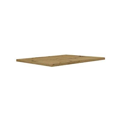Forte Tischsystem: Tischplatte aus Holzwerkstoff in Artisan Eiche, 140 x 3,8 x 90 cm Forte Tischsystem: Tischplatte aus Holzwerkstoff in Artisan Eiche, 140 x 3,8 x 90 cm