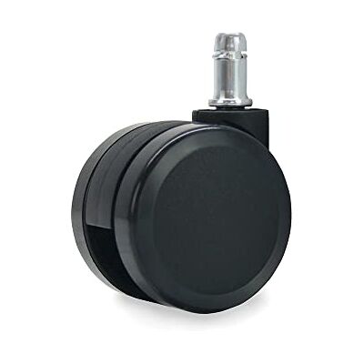 Waytex 78152 Rollen, 60 mm, für Bürostuhl, Universal, Farbe: Schwarz Waytex 78152 Rollen, 60 mm, für Bürostuhl, Universal, Farbe: Schwarz