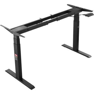 VEVOR Schreibtisch Gestell mit Doppelmotor, einstellbare Höhe 65-129 cm und Länge 110-178 cm, elektrisches Tischgestell, ergonomische Arbeitsstationsbasis, 3 Positionen (nur schwarzer Rahmen) VEVOR Schreibtisch Gestell mit Doppelmotor, einstellbare Höhe 65-129 cm und Länge 110-178 cm, elektrisches Tischgestell, ergonomische Arbeitsstationsbasis, 3 Positionen (nur schwarzer Rahmen)