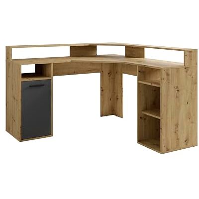 byLIVING Schreibtisch Fox, Aufsatz, Gamingtisch in Artisan-Eiche-Optik, PC byLIVING Schreibtisch Fox, Aufsatz, Gamingtisch in Artisan-Eiche-Optik, PC