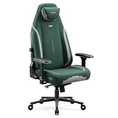 Diablo X.Eye Prime Gaming Stuhl Stoff mit 4D Armlehnen und Kopfstütze Diablo X.Eye Prime Gaming Stuhl Stoff mit 4D Armlehnen und Kopfstütze