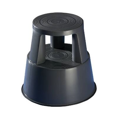 WEDO Rollhocker STEP aus bruchfestem Kunststoff rollbarer Elefantenfuß Tritthocker, TÜV GS-geprüft, Made in Germany, rutschfest Höhe ca. 43 cm, Tragkraft 150 kg, Farbe Grau WEDO Rollhocker STEP aus bruchfestem Kunststoff rollbarer Elefantenfuß Tritthocker, TÜV GS-geprüft, Made in Germany, rutschfest Höhe ca. 43 cm, Tragkraft 150 kg, Farbe Grau