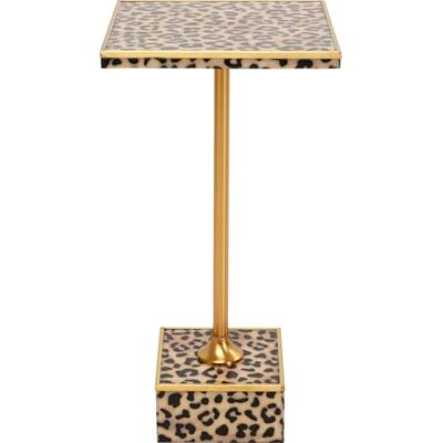 Kare Design Beistelltisch Leo, Braun/Schwarz, 25x25 cm, Ablagetisch, Couchtisch, Wohnzimmertisch, Blumenständer Kare Design Beistelltisch Leo, Braun/Schwarz, 25x25 cm, Ablagetisch, Couchtisch, Wohnzimmertisch, Blumenständer