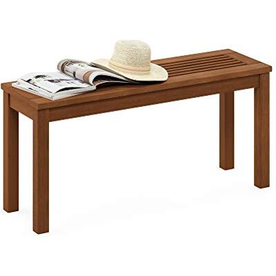 Furinno Tioman Outdoor Bank in Teaköl, Holz, Natur, 30.23 x 99.82 x 46.9 cm, Natürlich Furinno Tioman Outdoor Bank in Teaköl, Holz, Natur, 30.23 x 99.82 x 46.9 cm, Natürlich