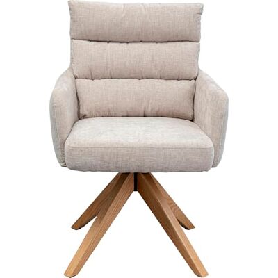 Kare Design Drehstuhl Bosse, Grau, rustikal, 49 cm Sitzhöhe, Esszimmerstuhl, Polsterstuhl, mit Armlehnen, 360 Grad drehbar, Wohnzimmer, 89x59x69 cm (H/B/T) Kare Design Drehstuhl Bosse, Grau, rustikal, 49 cm Sitzhöhe, Esszimmerstuhl, Polsterstuhl, mit Armlehnen, 360 Grad drehbar, Wohnzimmer, 89x59x69 cm (H/B/T)