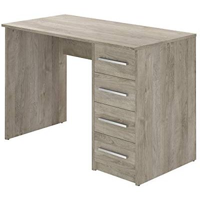 Amazon Basics Moderner Home-Office-Schreibtisch, Computertisch mit 4 Schubladen, einfacher Aufbau, 56 x 110 x 73 cm, Eiche Amazon Basics Moderner Home-Office-Schreibtisch, Computertisch mit 4 Schubladen, einfacher Aufbau, 56 x 110 x 73 cm, Eiche