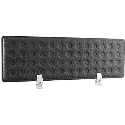 RICOO Akustik Trennwand für Schreibtisch SAP0930-G 92 x 30 x 1,5 cm Grau Büro Home Office Pinnwand Schall und Sichtschutz RICOO Akustik Trennwand für Schreibtisch SAP0930-G 92 x 30 x 1,5 cm Grau Büro Home Office Pinnwand Schall und Sichtschutz