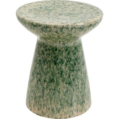 Kare Design Beistelltisch Arrivato, Grün, 36cm Durchmesser, Ablagetisch, Steintisch, Wohnzimmertisch, Blumenständer Kare Design Beistelltisch Arrivato, Grün, 36cm Durchmesser, Ablagetisch, Steintisch, Wohnzimmertisch, Blumenständer