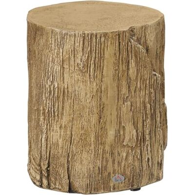 HOMCOM Beistelltisch Baumstumpf-Optik Nachttisch Wasserdicht, Couchtisch aus Anorganischem Erzpulver, Pflanzständer Blumenhocker für Wohnzimmer Schlafzimmer 37 x 37 x 43 cm Natur HOMCOM Beistelltisch Baumstumpf-Optik Nachttisch Wasserdicht, Couchtisch aus Anorganischem Erzpulver, Pflanzständer Blumenhocker für Wohnzimmer Schlafzimmer 37 x 37 x 43 cm Natur