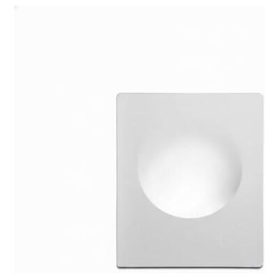 B·LED BARCELONA LED BARCELONA LED Einbau-Wandleuchte aus Gips Ø15cm Weiß GU10 Trimless Nahtlose Integration in Gipskarton, Einbaustrahler aus, Klassisches Modernes Luxuriöses Design, Indirektes Licht B·LED BARCELONA LED BARCELONA LED Einbau-Wandleuchte aus Gips Ø15cm Weiß GU10 Trimless Nahtlose Integration in Gipskarton, Einbaustrahler aus, Klassisches Modernes Luxuriöses Design, Indirektes Licht