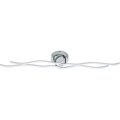 EGLO LED Deckenlampe Roncade, 4 flammige Deckenleuchte, Material: Alu, Stahl, Kunststoff, Farbe: Chrom EGLO LED Deckenlampe Roncade, 4 flammige Deckenleuchte, Material: Alu, Stahl, Kunststoff, Farbe: Chrom