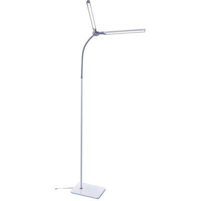 daylight DuoPro™ LED Stehlampe – Doppelschirm, 6000K, 2090 Lux, 4 Helligkeitsstufen, Flexibler Arm, Stehleuchte für Wohnzimmer, Salons, Wimpern-, Augenbrauen- & Tattoo-Arbeit, Weiß daylight DuoPro™ LED Stehlampe – Doppelschirm, 6000K, 2090 Lux, 4 Helligkeitsstufen, Flexibler Arm, Stehleuchte für Wohnzimmer, Salons, Wimpern-, Augenbrauen- & Tattoo-Arbeit, Weiß