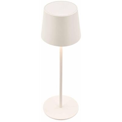 BRILONER LED Tischlampe kabellos IP44 mit Touch, dimmbar, Akku & Lichtquelle tauschbar, Nachttischlampe, Leselampe, Campinglampe, Tischleuchte, Akku Lampe, Outdoor, 11 x 33 cm, Altweiß BRILONER LED Tischlampe kabellos IP44 mit Touch, dimmbar, Akku & Lichtquelle tauschbar, Nachttischlampe, Leselampe, Campinglampe, Tischleuchte, Akku Lampe, Outdoor, 11 x 33 cm, Altweiß