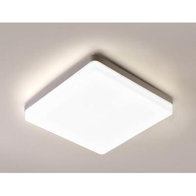 Comely LED Deckenleuchte Flach 48W, IP44 Wasserfest Badlampe Quadratisch Deckenlampe, 4000K 5400LM Led Deckenbeleuchtung für Küche Wohnzimmer Badezimmer Schlafzimmer Küche Balkon Comely LED Deckenleuchte Flach 48W, IP44 Wasserfest Badlampe Quadratisch Deckenlampe, 4000K 5400LM Led Deckenbeleuchtung für Küche Wohnzimmer Badezimmer Schlafzimmer Küche Balkon