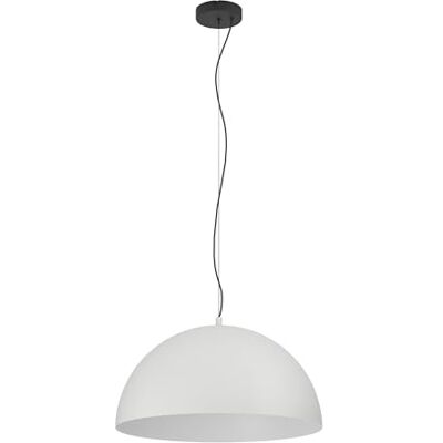 EGLO Hängelampe Gaetano 1, 1-flammige Pendelleuchte über Esstisch, Esszimmerlampe aus Metall in Grau und Schwarz, Hängeleuchte mit E27 Fassung, Ø 53,5 cm EGLO Hängelampe Gaetano 1, 1-flammige Pendelleuchte über Esstisch, Esszimmerlampe aus Metall in Grau und Schwarz, Hängeleuchte mit E27 Fassung, Ø 53,5 cm