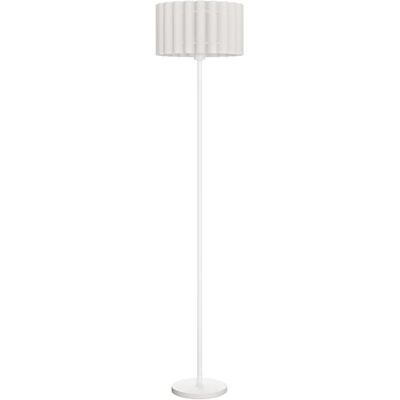 HOMCOM Stehlampe, Stehleuchte mit Wellenschirm Standlampe mit Fußschalter, E27 Fassung, für Wohnzimmer, Schlafzimmer, exkl. Glühbirne, Weiß HOMCOM Stehlampe, Stehleuchte mit Wellenschirm Standlampe mit Fußschalter, E27 Fassung, für Wohnzimmer, Schlafzimmer, exkl. Glühbirne, Weiß