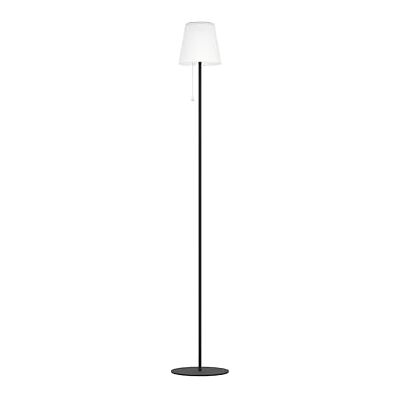 EGLO Solar Stehlampe Scordiano, Akku Standleuchte mit Zugschalter, kabellose Solarlampe für innen und außen, Stahl in Schwarz, Kunststoff in Weiß, warmweiß kaltweiß, IP44 EGLO Solar Stehlampe Scordiano, Akku Standleuchte mit Zugschalter, kabellose Solarlampe für innen und außen, Stahl in Schwarz, Kunststoff in Weiß, warmweiß kaltweiß, IP44