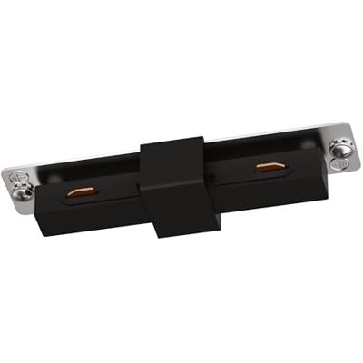 EGLO Zubehör für Schienensystem Easy Track, gerader Verbinder für Schienenleiste, Accessoire Lichtschiene Decke, Kunststoff in Schwarz EGLO Zubehör für Schienensystem Easy Track, gerader Verbinder für Schienenleiste, Accessoire Lichtschiene Decke, Kunststoff in Schwarz