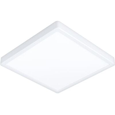 EGLO connect.z Smart-Home LED Bad Deckenlampe Fueva 6-Z, 39 x 39 cm, ZigBee, App und Sprachsteuerung Alexa, Lichtfarbe (warmweiß-kaltweiß), dimmbar, Deckenleuchte Badezimmer weiß, IP44 EGLO connect.z Smart-Home LED Bad Deckenlampe Fueva 6-Z, 39 x 39 cm, ZigBee, App und Sprachsteuerung Alexa, Lichtfarbe (warmweiß-kaltweiß), dimmbar, Deckenleuchte Badezimmer weiß, IP44