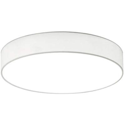 TRIO LIGHTING FOR YOU Trio Leuchten 621912401 Lugano A+, LED Deckenleuchte, nickel, 22 watts, Integriert, Stoffschirm Weiß, mit Switch-Dimmer, 40 x 40 x 10.5 cm TRIO LIGHTING FOR YOU Trio Leuchten 621912401 Lugano A+, LED Deckenleuchte, nickel, 22 watts, Integriert, Stoffschirm Weiß, mit Switch-Dimmer, 40 x 40 x 10.5 cm