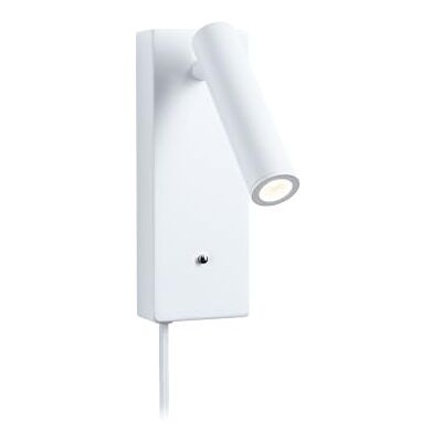 Paulmann 71108 LED Wandleuchte Hulda USB C 3000K 130lm 230V 2,5W dimmbar Weiß matt Wandleselampe Paulmann 71108 LED Wandleuchte Hulda USB C 3000K 130lm 230V 2,5W dimmbar Weiß matt Wandleselampe