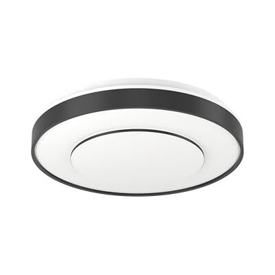 EGLO connect.z Smart Home LED Deckenleuchte Monteriggioni-Z, ZigBee + Matter, inkl. Fernbedienung, App und Sprachsteuerung Alexa, warmweiß-kaltweiß, RGB, dimmbare Deckenlampe, schwarz-weiß, Ø 38,4 cm EGLO connect.z Smart Home LED Deckenleuchte Monteriggioni-Z, ZigBee + Matter, inkl. Fernbedienung, App und Sprachsteuerung Alexa, warmweiß-kaltweiß, RGB, dimmbare Deckenlampe, schwarz-weiß, Ø 38,4 cm
