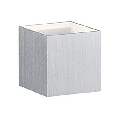 Trio Leuchten LED Wandleuchte 223310105 Louis, Aluminium/innen weiß, 4.3 Watt LED, 10 x 10 x 10 cm Trio Leuchten LED Wandleuchte 223310105 Louis, Aluminium/innen weiß, 4.3 Watt LED, 10 x 10 x 10 cm