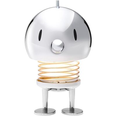 Hoptimist Lampe LED, Nachttischlampe Touch, Kabellose Lampe Tisch, Aufladbare & Dimmbar, Dänischem Design, 10 x 10 x 15 cm, L, Chrome Hoptimist Lampe LED, Nachttischlampe Touch, Kabellose Lampe Tisch, Aufladbare & Dimmbar, Dänischem Design, 10 x 10 x 15 cm, L, Chrome