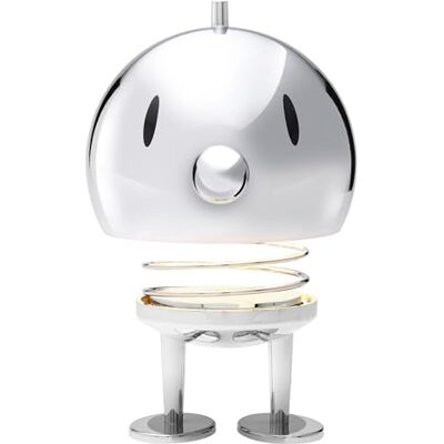 Hoptimist Lampe LED, Nachttischlampe Touch, Kabellose Lampe Tisch, Aufladbare & Dimmbar, Dänischem Design, 15 x 15 x 23 cm, XL, Chrome Hoptimist Lampe LED, Nachttischlampe Touch, Kabellose Lampe Tisch, Aufladbare & Dimmbar, Dänischem Design, 15 x 15 x 23 cm, XL, Chrome
