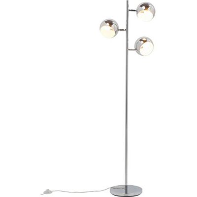 Kare Design Stehleuchte Calotta, Chrom, 151x40x26 cm, Leselampe, Satndleuchte, Leuchtmittel nicht inklusive, Wohnzimmer Kare Design Stehleuchte Calotta, Chrom, 151x40x26 cm, Leselampe, Satndleuchte, Leuchtmittel nicht inklusive, Wohnzimmer
