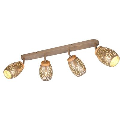 TRIO LIGHTING Bidar 74cm Metall Caffè - Beleuchtung TRIO LIGHTING Bidar 74cm Metall Caffè - Beleuchtung