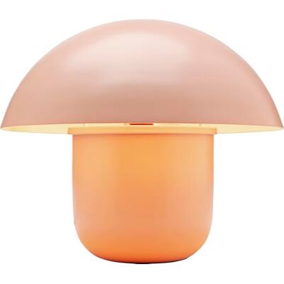 Kare Design Tischleuchte Mushroom, Matt Peach, Modern, Stahl, Tischlampe, Schlafzimmerlampe, Office Lampe, kein Leuchtmittel enthalten, 27x29x29 cm (H/B/T), Rosa/Gelb Kare Design Tischleuchte Mushroom, Matt Peach, Modern, Stahl, Tischlampe, Schlafzimmerlampe, Office Lampe, kein Leuchtmittel enthalten, 27x29x29 cm (H/B/T), Rosa/Gelb