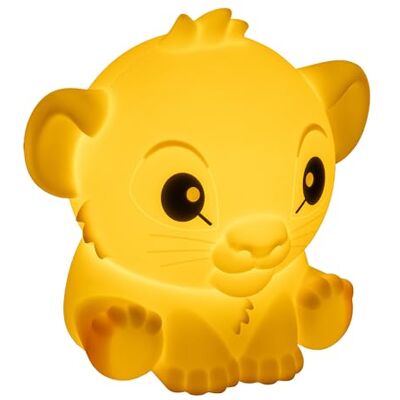 Paladone SquishyGlo Silikon-Lampe Simba aus Der König der Löwen, offiziell lizenziert, kabellos, wiederaufladbar Disney-Lampe für Kinder und Jugendliche, Schlafzimmerdekoration, Sammlerstück Paladone SquishyGlo Silikon-Lampe Simba aus Der König der Löwen, offiziell lizenziert, kabellos, wiederaufladbar Disney-Lampe für Kinder und Jugendliche, Schlafzimmerdekoration, Sammlerstück