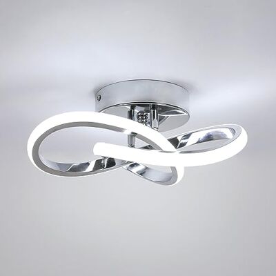 Toolight LED Deckenleuchte Silber, 22W 2475LM Deckenlampe LED aus Aluminium, 25cm Deckenlampe Flur Modern 6500K Kaltweiß, Deckenleuchte für Wohnzimmer Balkon Schlafzimmer Arbeitszimmer Toolight LED Deckenleuchte Silber, 22W 2475LM Deckenlampe LED aus Aluminium, 25cm Deckenlampe Flur Modern 6500K Kaltweiß, Deckenleuchte für Wohnzimmer Balkon Schlafzimmer Arbeitszimmer