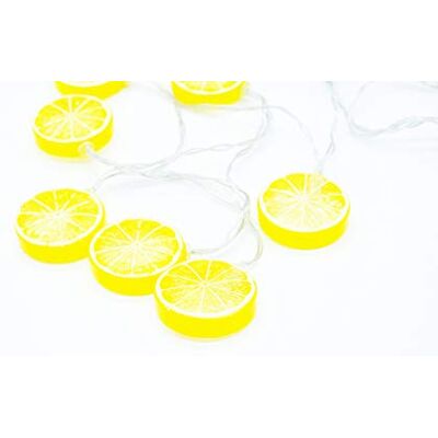 HEITMANN DECO LED Lichterkette Zitronen gelb ca. 100 cm, 10 tlg. HEITMANN DECO LED Lichterkette Zitronen gelb ca. 100 cm, 10 tlg.