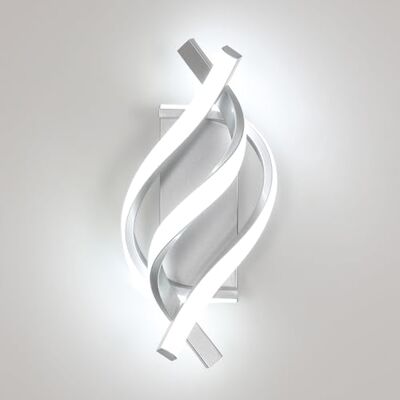 Comely LED Wandleuchte Innen, 22W 2500LM Wandlampe LED Innen Modern, 6500K Kaltweiß Wandlicht Silber Wandbeleuchtung aus Aluminium für Wohnzimmer Schlafzimmer Flur Comely LED Wandleuchte Innen, 22W 2500LM Wandlampe LED Innen Modern, 6500K Kaltweiß Wandlicht Silber Wandbeleuchtung aus Aluminium für Wohnzimmer Schlafzimmer Flur