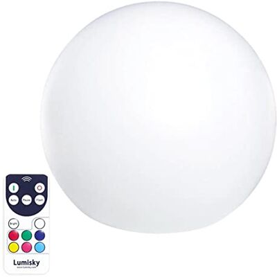 Lumisky Kabellose schwimmende LED-Leuchtkugel, mehrfarbig D50CM BOBBY C50 Lumisky Kabellose schwimmende LED-Leuchtkugel, mehrfarbig D50CM BOBBY C50