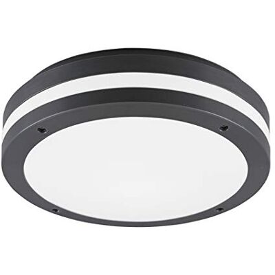 RL LIVE YOUR LIGHT Reality Leuchten LED Außen Deckenleuchte Kendal R62151142, Kunststoff anthrazit/weiß, inkl. 12 Watt LED RL LIVE YOUR LIGHT Reality Leuchten LED Außen Deckenleuchte Kendal R62151142, Kunststoff anthrazit/weiß, inkl. 12 Watt LED