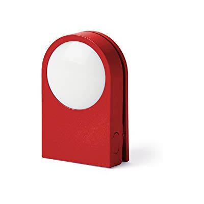 Lexon Lucie Mini-LED-Clip-Lampe (Rot) Lexon Lucie Mini-LED-Clip-Lampe (Rot)