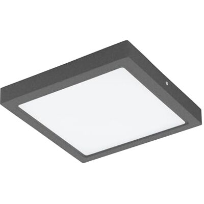 EGLO LED Deckenlampe Argolis, Deckenleuchte, Lampe Decke, Aluguss in anthrazit, Kunststoff in weiß warmweiß IP44 EGLO LED Deckenlampe Argolis, Deckenleuchte, Lampe Decke, Aluguss in anthrazit, Kunststoff in weiß warmweiß IP44