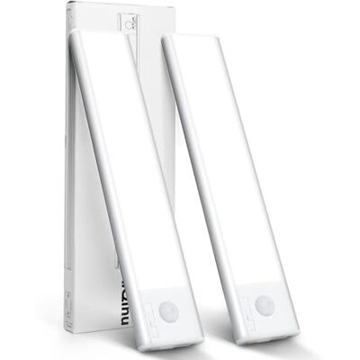 AiQInu 66 LED-Schrankleuchte mit Bewegungssensor, USB wiederaufladbare LED-Unterschrankleuchte, 20cm dimmbare Schrankleuchte mit Magnetstreifen-Aufkleber für Küche, Treppen, Korridore AiQInu 66 LED-Schrankleuchte mit Bewegungssensor, USB wiederaufladbare LED-Unterschrankleuchte, 20cm dimmbare Schrankleuchte mit Magnetstreifen-Aufkleber für Küche, Treppen, Korridore